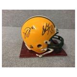 Mini Packer helmet signed by Daytone Jones,