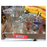 Assorted sports glasses