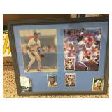 Gary Sheffield framed picture with autograph