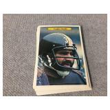 Topps football cards - 4.75x6.75