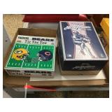 Packer Bears tic tac toe game, All star card game