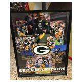 Framed Packer picture. 16"x21"