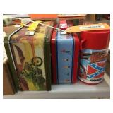 Metal lunch box & thermos