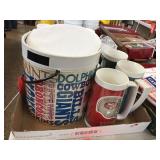 NFL teams ice bucket & cups