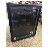 Framed Packer jersey box. 34"x42"