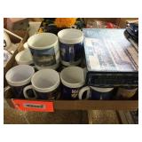 County Stadium game & assorted mugs