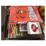 Wheaties trivia game, baseball card collecting