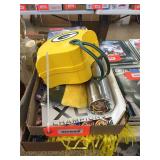 Packer helmet bank, thermos, other Packer items