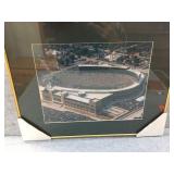 Framed Lambeau Field picture 20x17