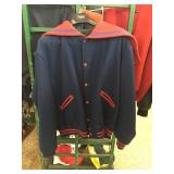 Varsity style jacket unknown size