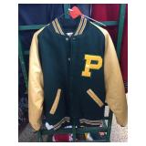 Varsity style Packer jacket size L