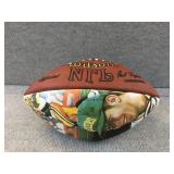 Autographed Brett Favre football