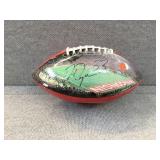 Wisconsin Badger football signed by Ron Dayne