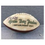 Football signed by Max McGee