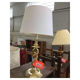 Lamp w/shade 27" tall