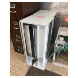 2 Cubicle upper cabinets