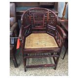 Bentwood caned seat chair (damaged seat)