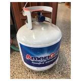 New full propane tank