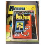 Giant comic book & assorted books