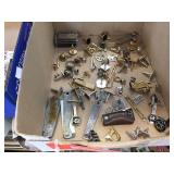 Cuff links, money clip & tie bars