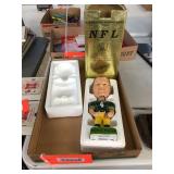 Brett Favre bobble head. 9" tall