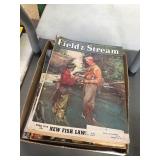 Field & Stream magazines & assorted