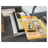 3 ring binder of autographs & assorted