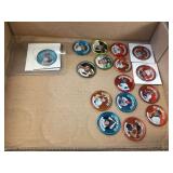 Grouping of all stars bottle caps