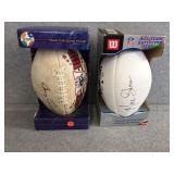 Badger football & Mike Sherman signed football