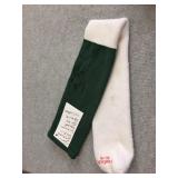 Team issued sock w/signature