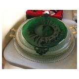 Glass platters & trays