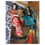 Hand made dolls from Pakistan.