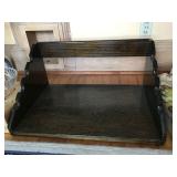 Wood gun rack. 24"x17"x12"