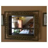 Mirrored shadow box. 37"x30"