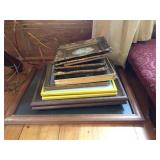 Framed decorator pictures in assorted sizes