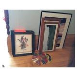 Framed decorator pictures in assorted sizes