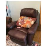 Brown rocker recliner