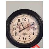 Round clock. 15" diameter