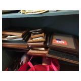Assorted sized picture frames