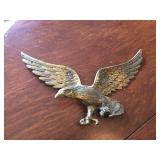 Brass eagle. 16"X11"