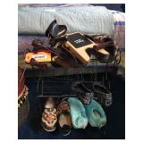 Shoe rack, metal stand, shoes, shoe stretchers &