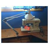 Kenmore sewing machine & light