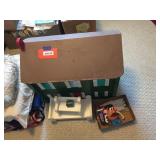 Doll house & assorted