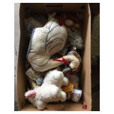 Cloth dolls & assorted