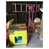 10" gazing ball with stand