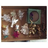 Angel tree ornaments, & assorted