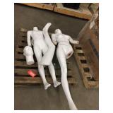 Asst mannequins