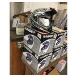 3 Raider Rush MX helmets - size M