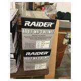 2 Raider adult MX-3 helmets, size XXL