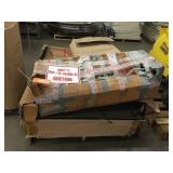Pallet of ATV flat racks & drop baskets
